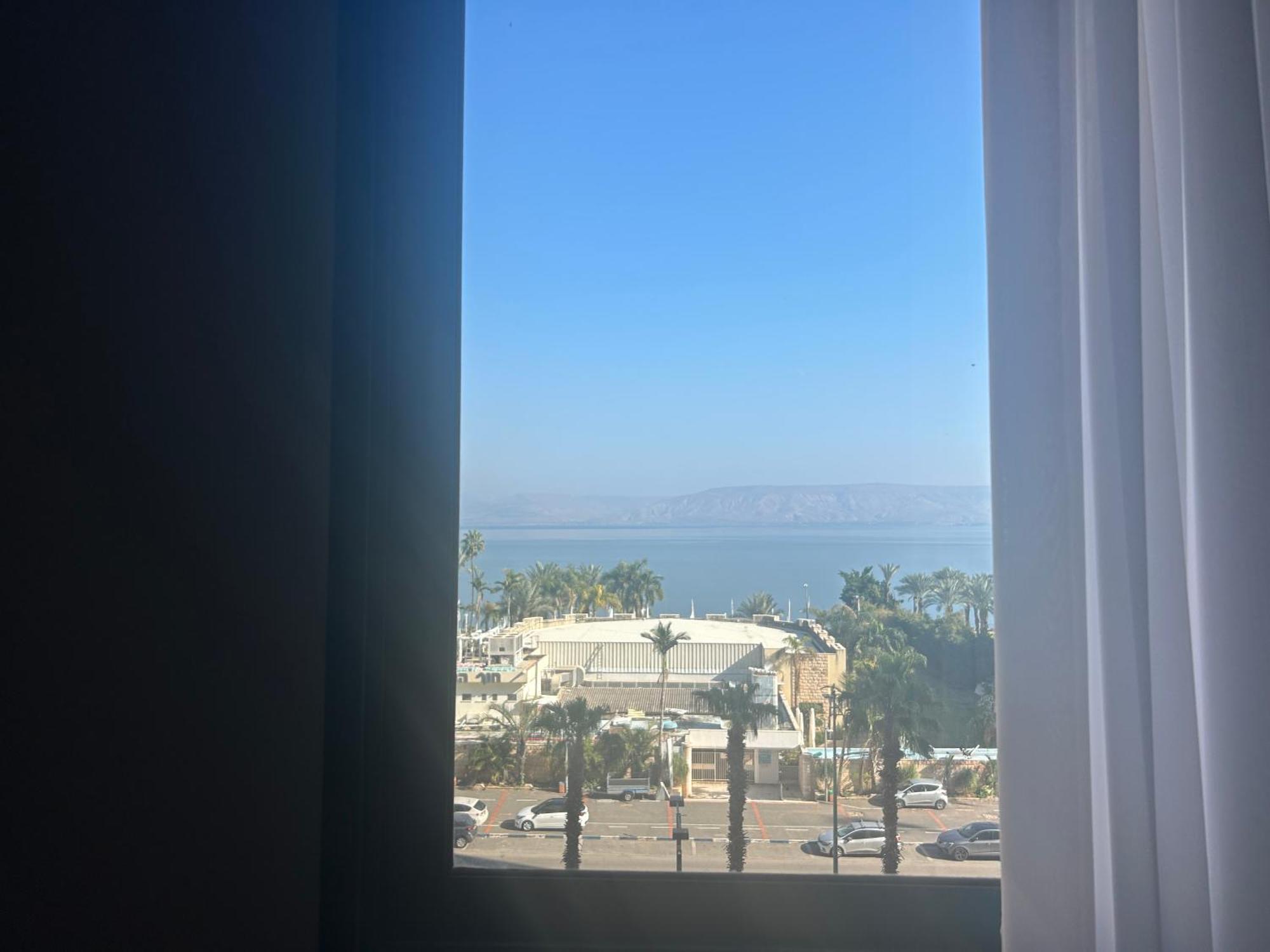 תכלת על הכינרת Light Blue On The Kinneret Lake Tiberias Exterior foto